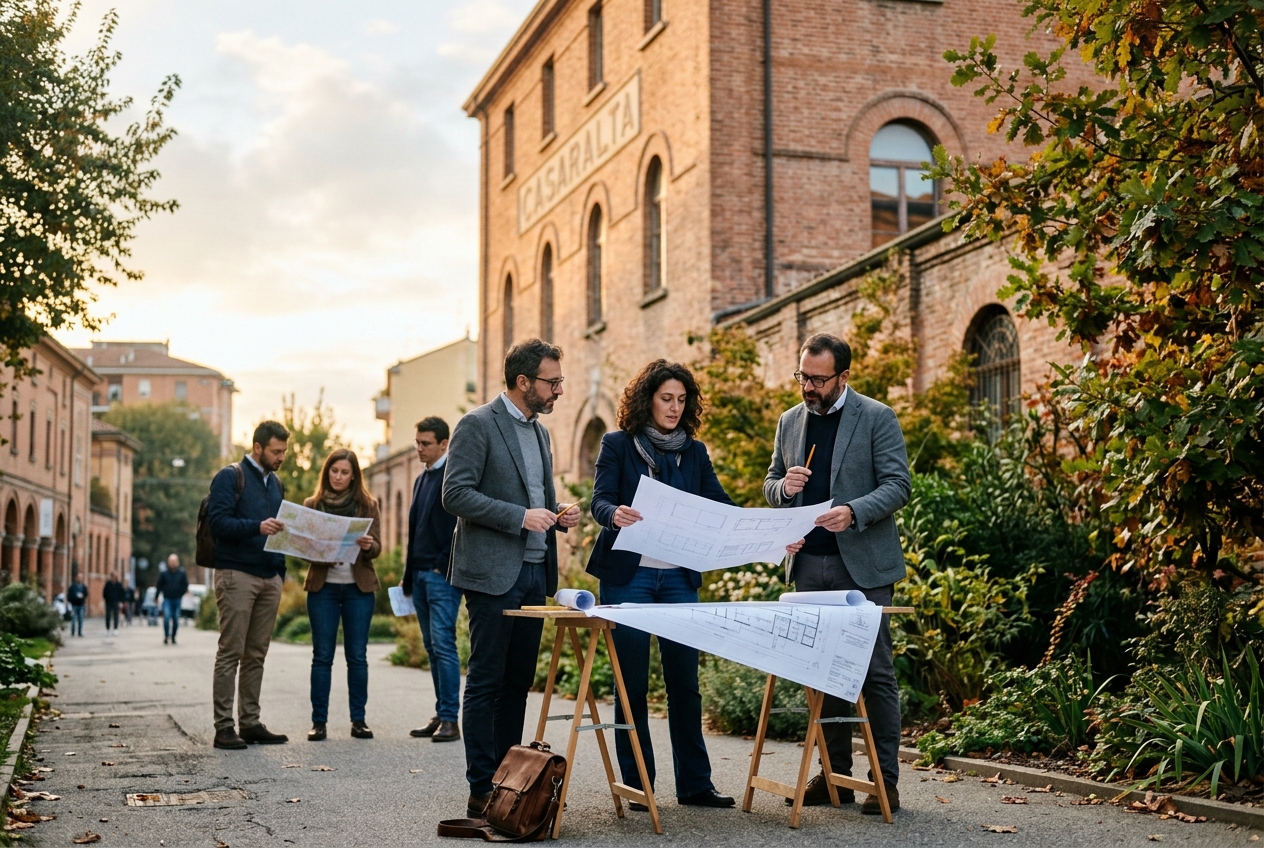 Casaralta District Masterplan: Redefining Bolognina Through Urban Regeneration and Sustainable Infrastructure