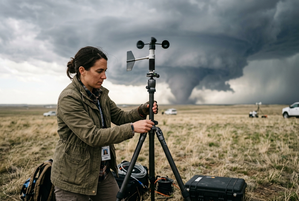 Vorticity & Storm-Relative Helicity: Calculating Supercell Rotation and Tornado Potential for Field Weather Prediction
