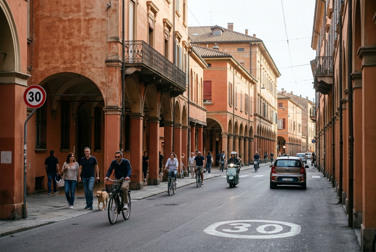 Bologna Città 30: La Rivoluzione Della Mobilità Urbana Tra Riduzione Dell'Incidentalità E Transizione Ecologica