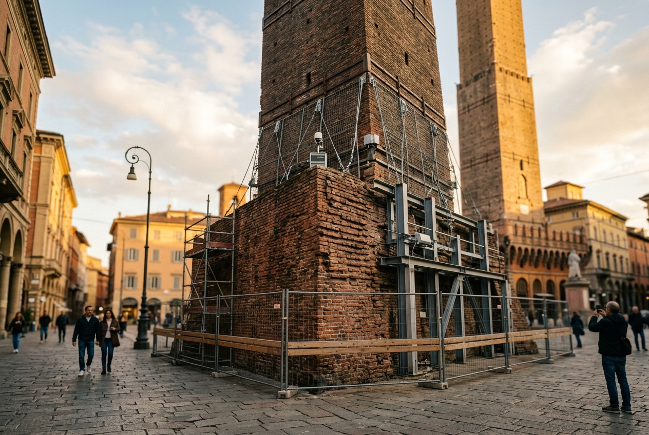 Torre Garisenda: L'Ingegneria Dei Cavalletti Di Pisa E Il Metodo Osservazionale Per Salvare Il Simbolo Di Bologna