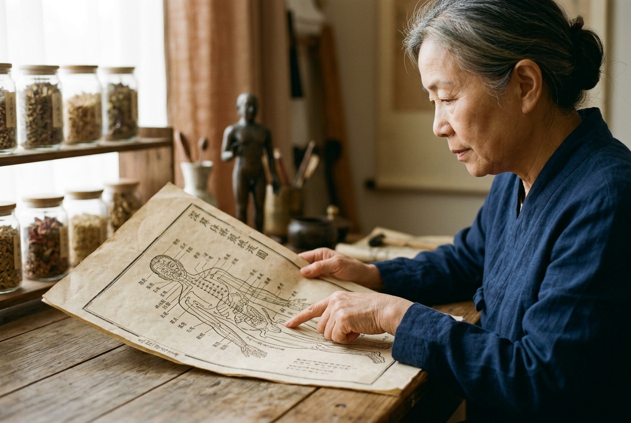 Twelve Divergent Channels (Jing Bie) Meridian Pathways: Governing Deep Visceral Integration, Interior-Exterior Yin-Yang Confluence, and Heart Axis Communication in Traditional Chinese Medicine