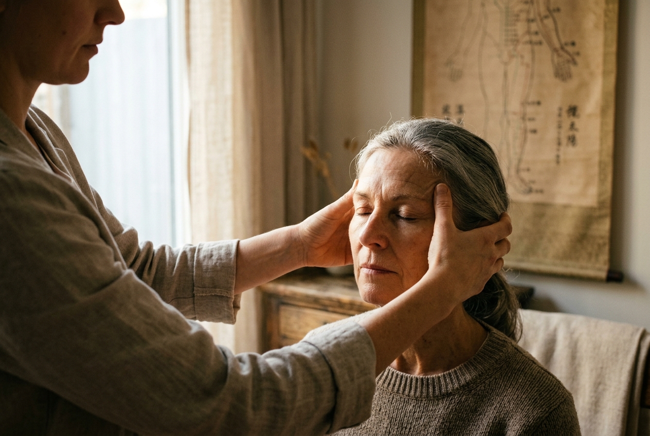 Extraordinary Acupoints: Navigating Non-Meridian Topography, Empirical Neurological Loci, and Craniofacial Acupressure Protocols