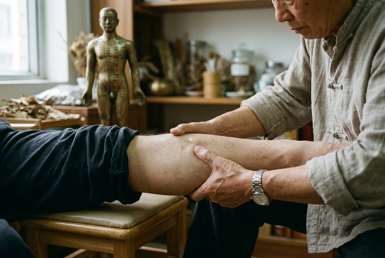 Lower He-Sea Points: Navigating Enteric Fu Viscera, Distal Lower-Limb Channels, and Gastrointestinal Acupressure Protocols