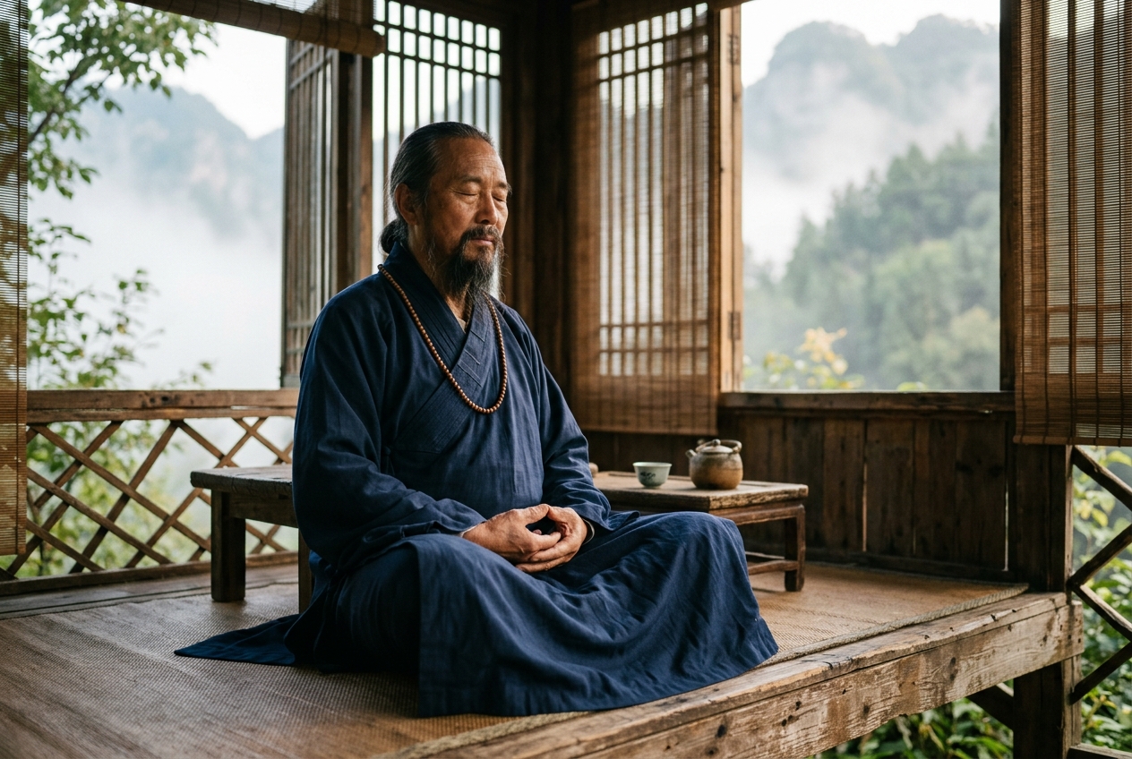Nei Guan Inner Observation: Somatosensory Interoception, Visceral Translucency, and Shen Stabilization in Classical Daoist Meditation