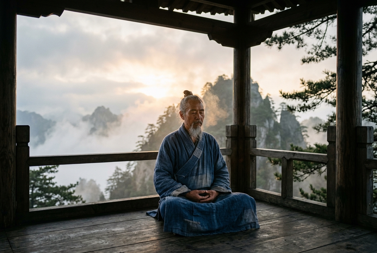 San Hua Ju Ding Three Flowers Gathering at the Crown: Tri-Dantian Jing-Qi-Shen Transmutation, Cranial Epithalamic Coalescence, and Golden Elixir Apex in Classical Daoist Neidan