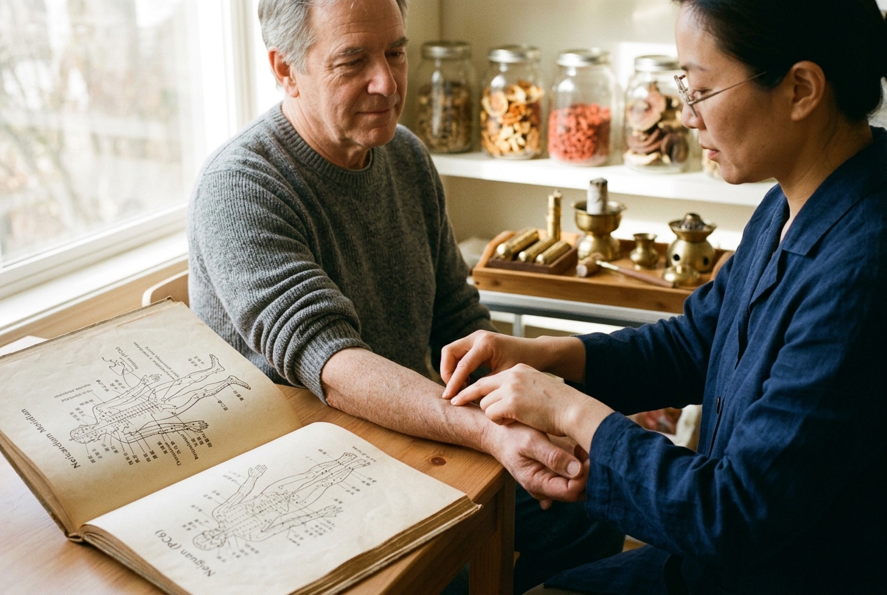 Yin Wei Mai & Yang Wei Mai Meridian Pathways: Governing Interior Cohesion, Exterior Defense Coordination, and Emotional Resilience in Traditional Chinese Medicine