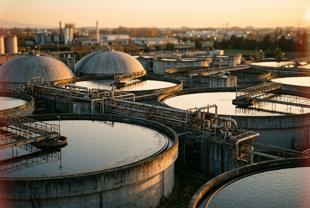 Depuratore IDAR Di Bologna: L'Ingegneria Ambientale Delle Acque Reflue Tra Ossidazione Biologica UNOX, Digestione Anaerobica E Transizione Power-To-Gas