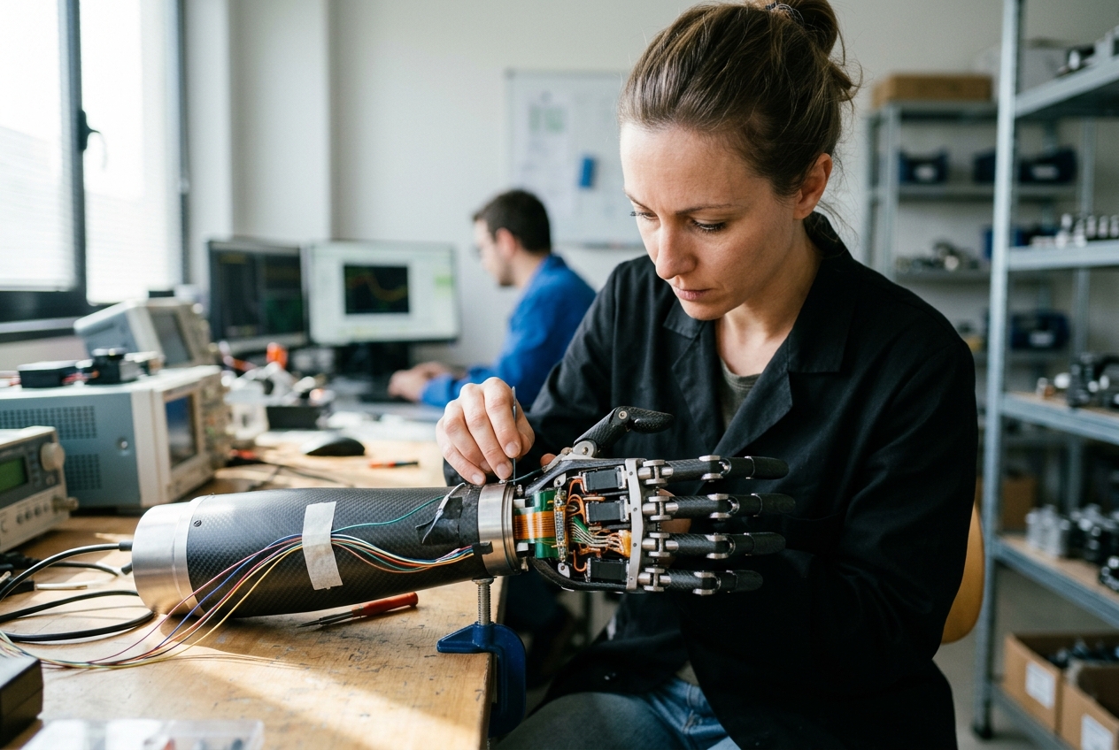 Centro Protesi INAIL Di Vigorso Di Budrio: L'Ingegneria Biomedica Tra Arti Bionici Mioelettrici, Algoritmi Di Machine Learning E Prototipazione Meccatronica Su Misura