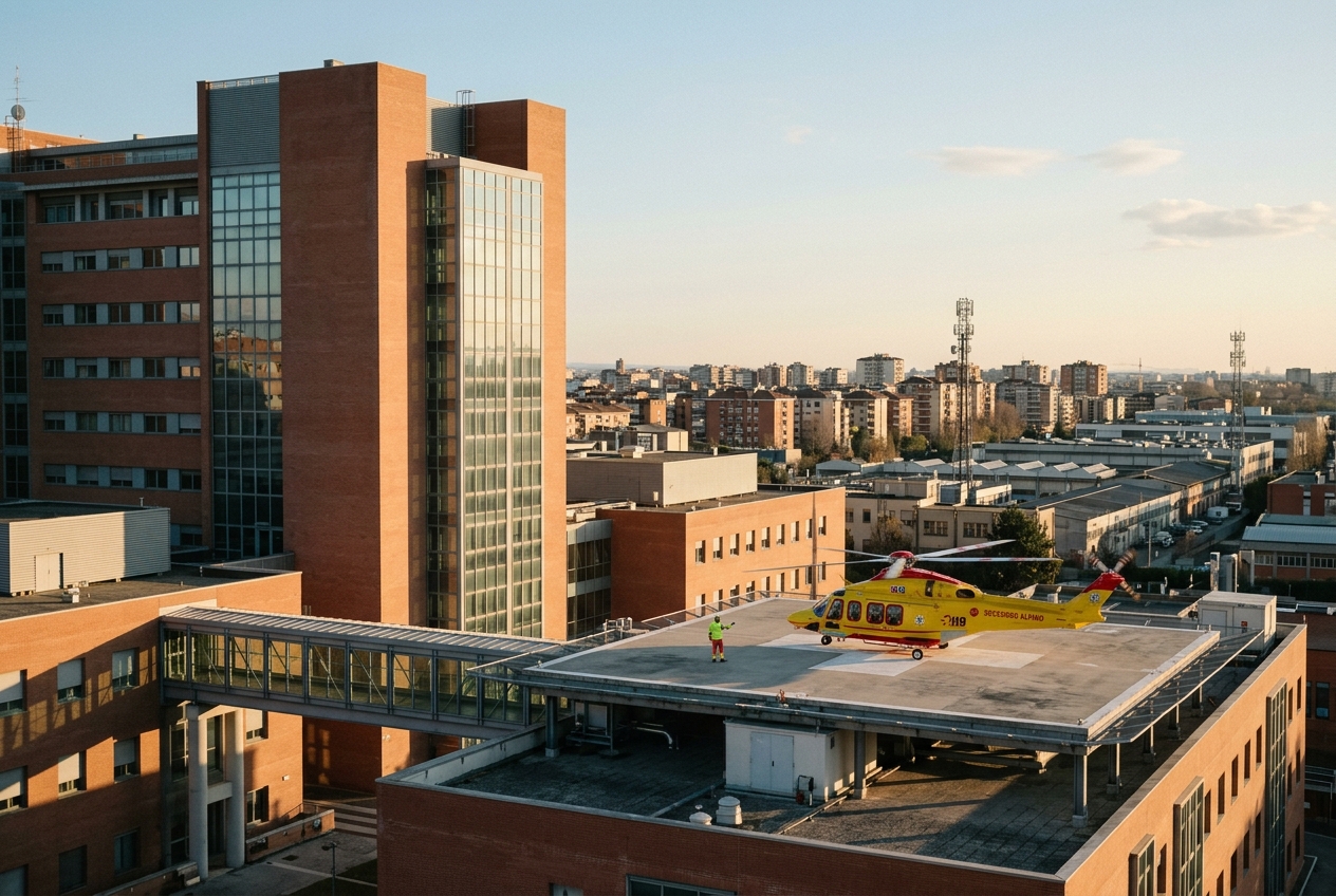 Ospedale Maggiore Di Bologna: L'Ingegneria Dell'Emergenza-Urgenza Tra Trauma Center Hub, Elisoccorso HEMS H24 E Resilienza Delle Infrastrutture Critiche
