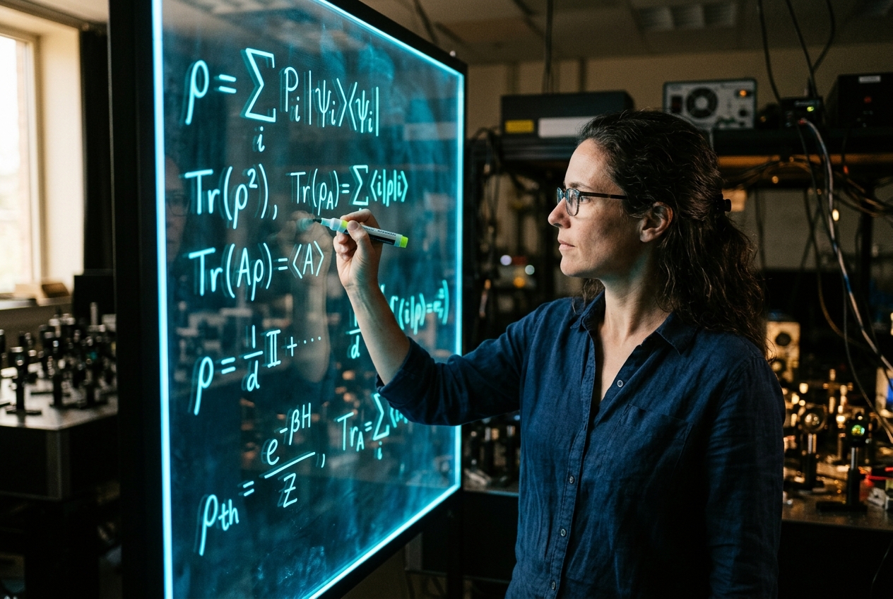 Density Matrix Formalism: Resolving Mixed Quantum States, Statistical Ensembles, and Partial Traces