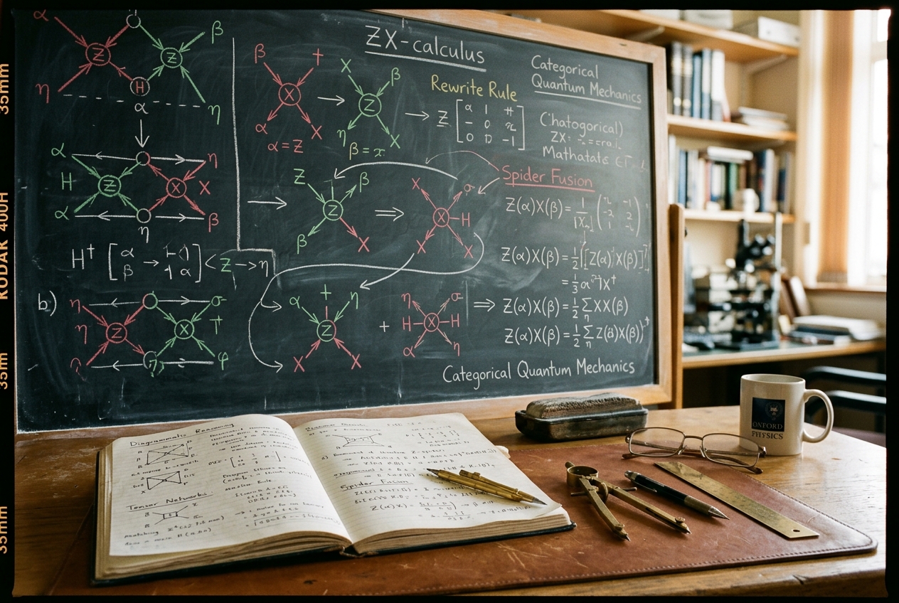 ZX-Calculus: Simplifying Quantum Circuits and Verifying Fault-Tolerant Compilations Via Diagrammatic Rewriting