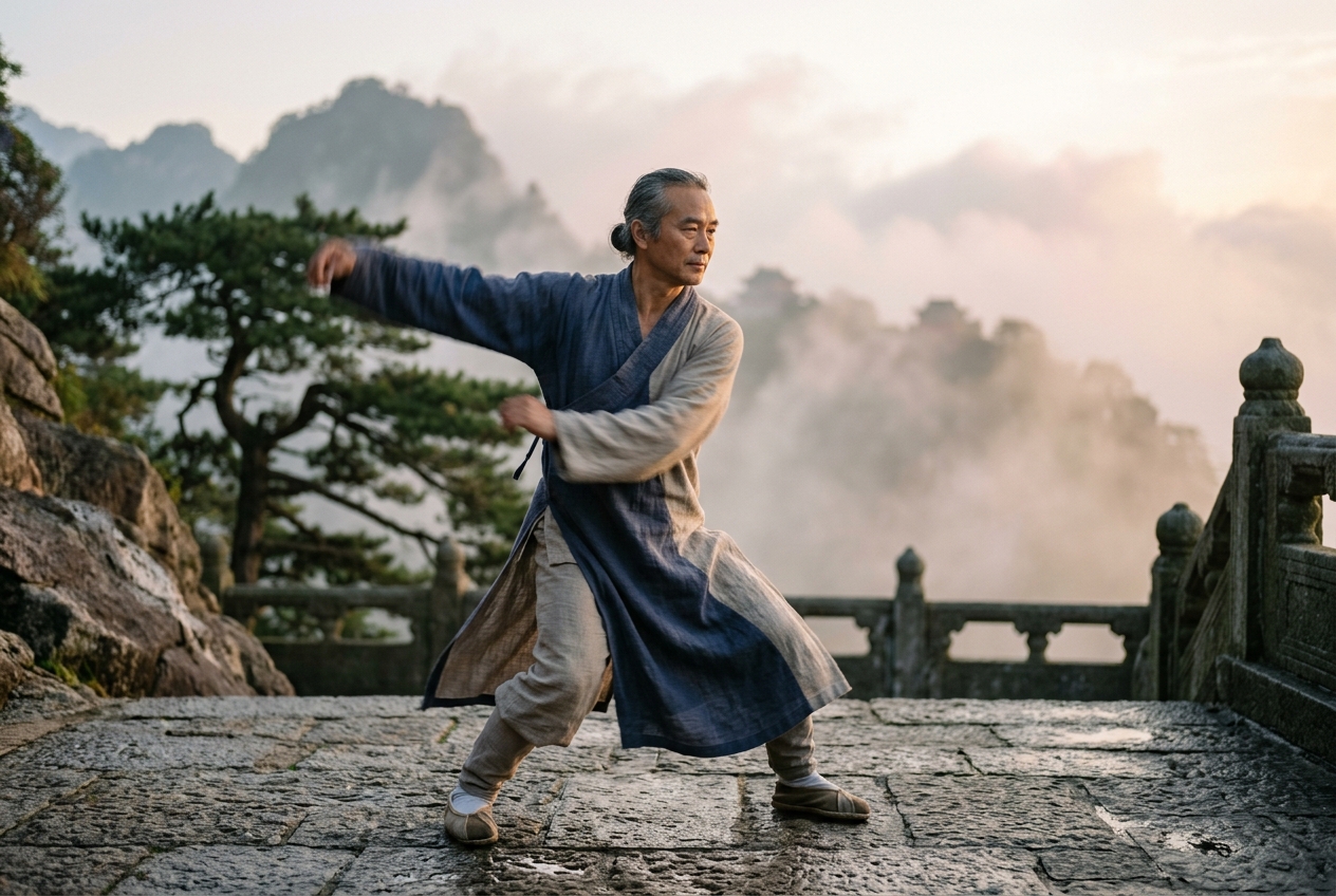 Shuai Shou Gong Arm Swinging Qigong: Rhythmic Pendular Biomechanics, Peripheral Capillary Perfusion, and Autonomic Reset in Medical Daoyin
