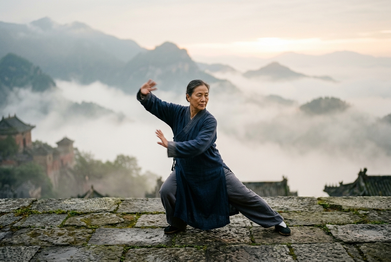 Swimming Dragon Qigong: Serpentine Spinal Undulation, Renal Qi Regeneration, and Multi-Planar Fascial Mobilization in Daoist Daoyin