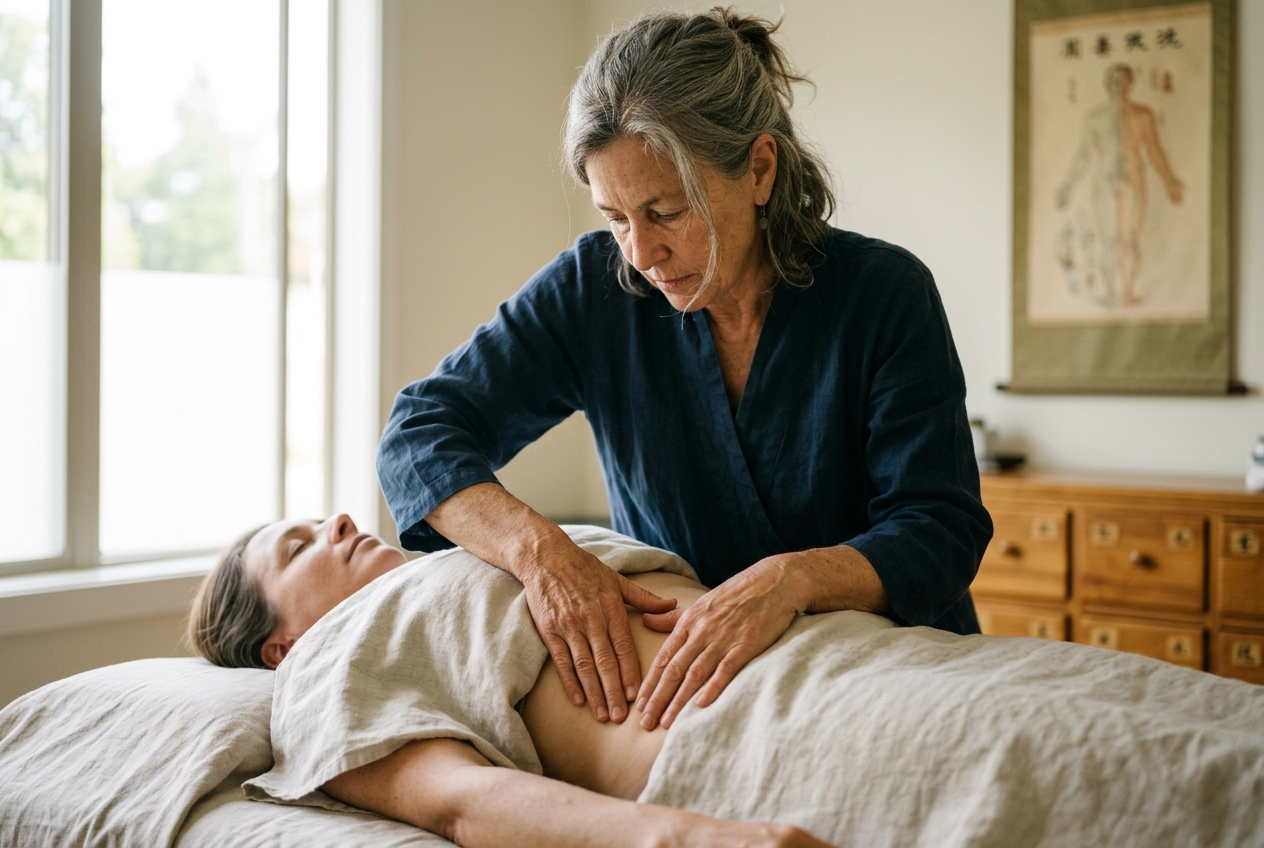 Abdominal Diagnosis (Fu Zhen) Meridian Diagnostics: Governing Hara Palpation, Ventral Reflex Topography, and Visceral Resistance in Traditional Chinese Medicine
