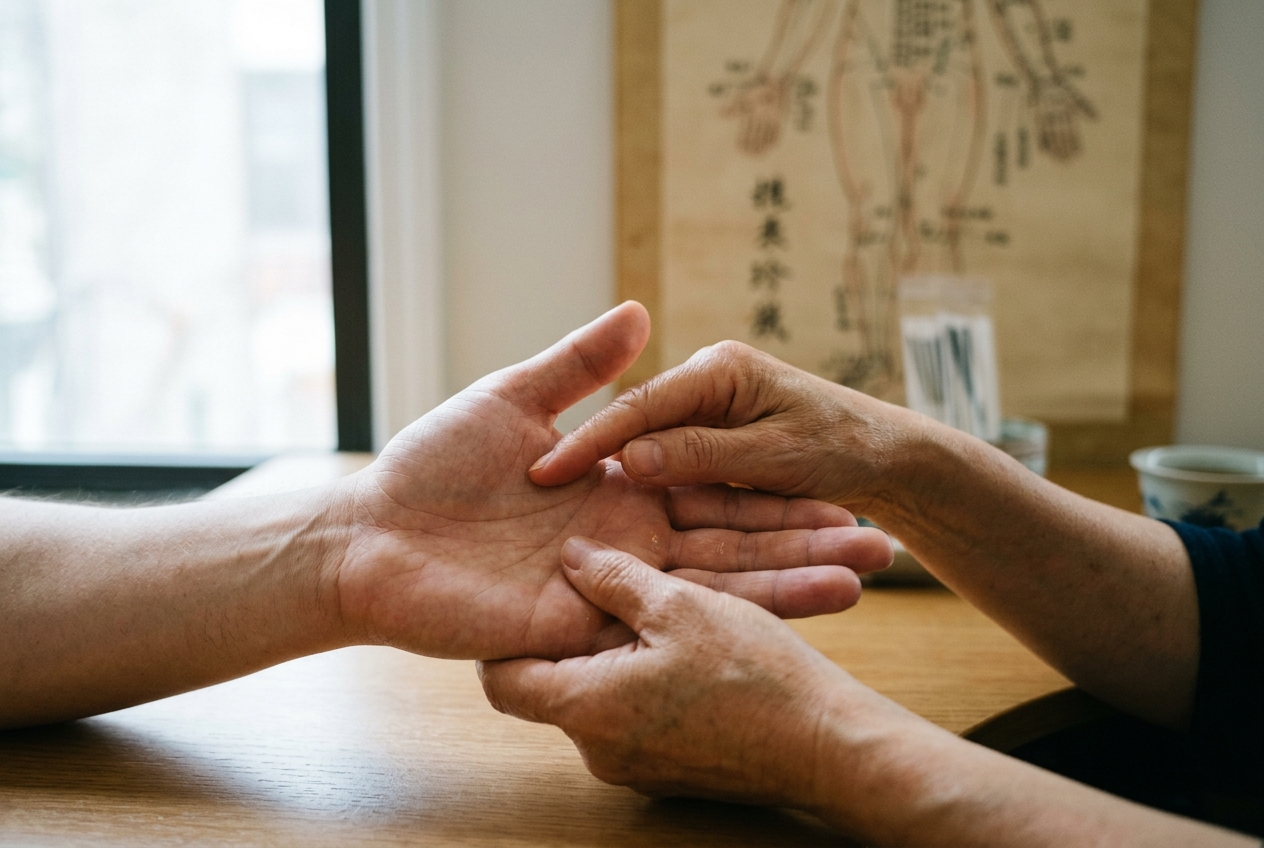 Hand Diagnosis (Shou Zhen) Meridian Diagnostics: Governing Palmar Reflex Topography, Thenar Microvascular Differentiation, and Visceral Projection in Traditional Chinese Medicine
