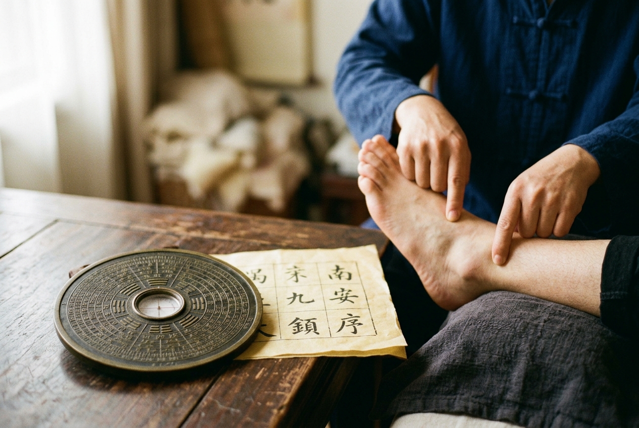 Ling Gui Ba Fa: Navigating Eight Turtle Chronobiological Open Points, Bagua Magic Square Resonance, and Extraordinary Vessel Acupressure Protocols