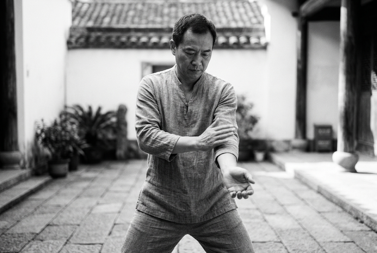 Pai Da Gong Meridian Patting Qigong: Percussive Acoustic Resonance, Cutaneous Microvascular Perfusion, and Wei Qi Fortification in Classical Medical Daoyin