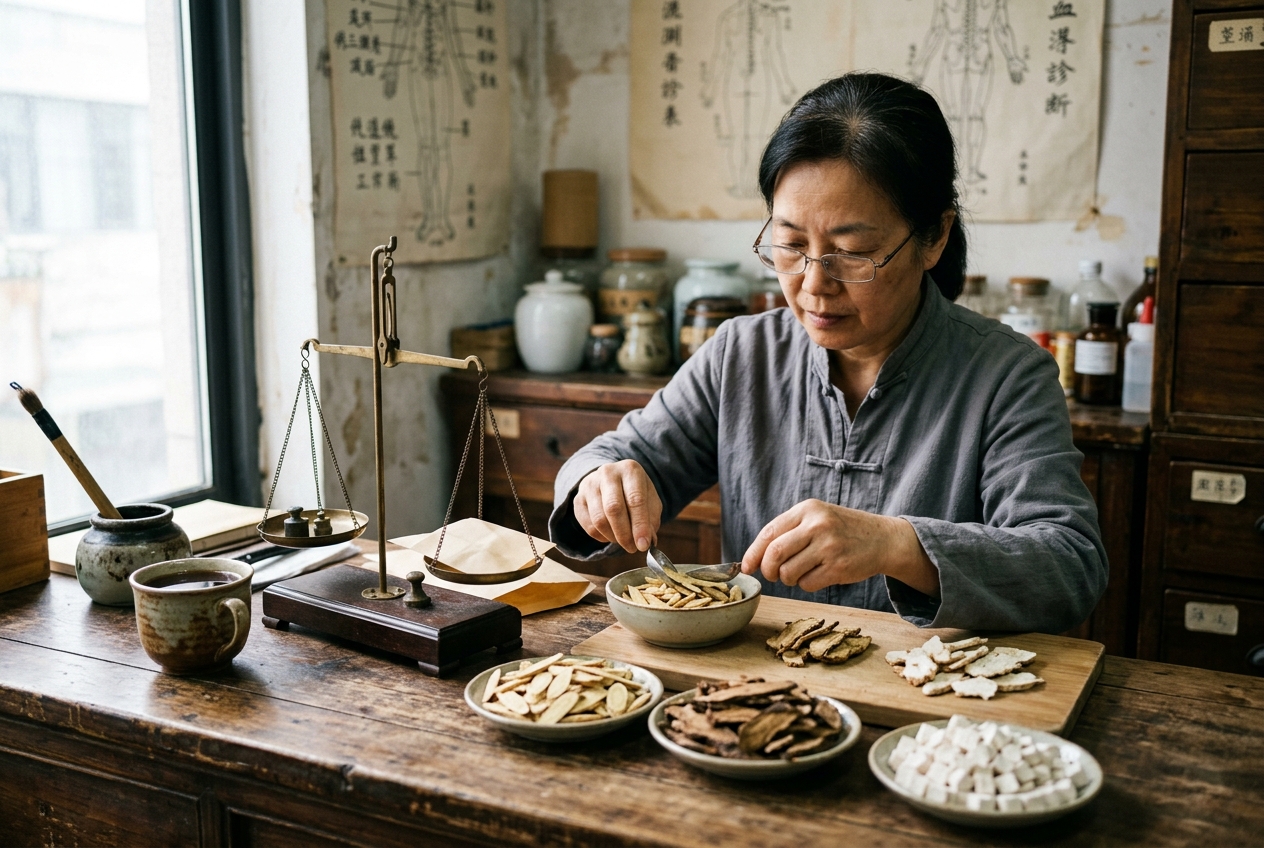Qi, Blood, and Body Fluids Differentiation (Qi Xue Jin Ye Bian Zheng) Meridian Dynamics: Governing Vital Substance Pathologies, Stasis-Stagnation Vectors, and Fluid Homeostasis in Traditional Chinese Medicine