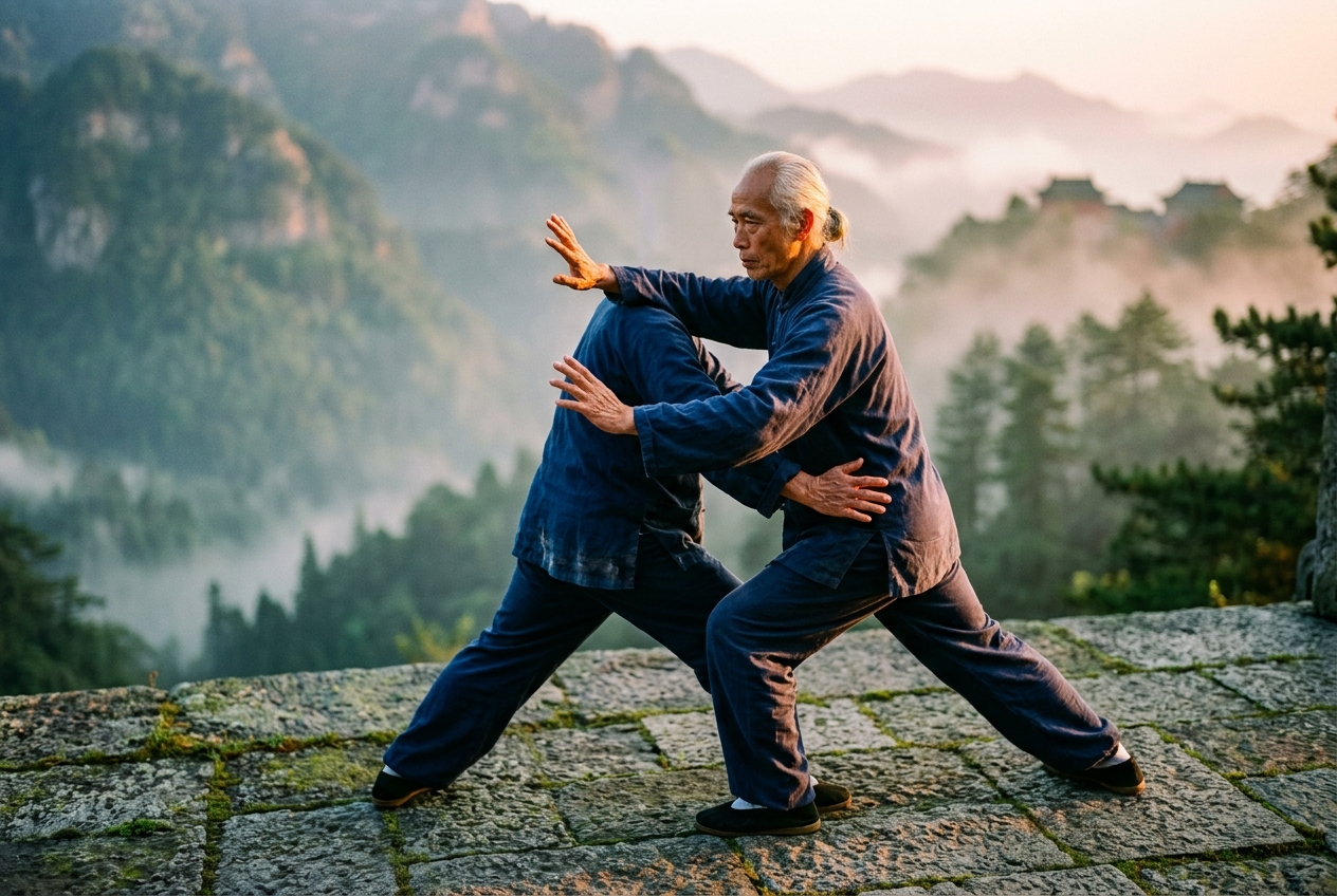 San Ti Shi Three Body Posture Qigong: Tri-Planar Kinetic Alignment, Helical Tendon Loading, and Ground Reaction Force Vectoring in Classical Martial Daoyin