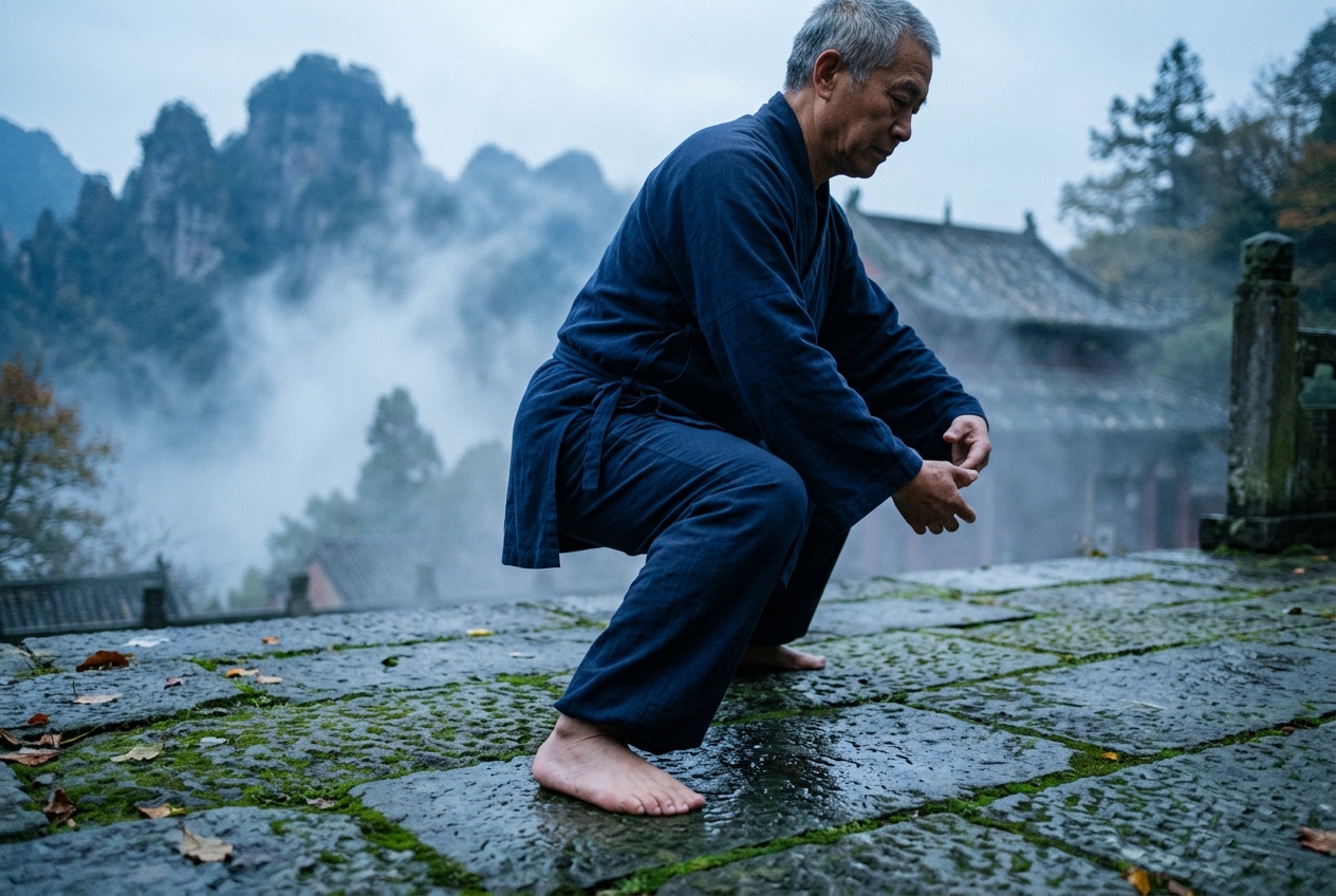 Song Kua Inguinal Fold Mobilization: Coxofemoral Joint Decompression, Pelvic Floor Reciprocity, and Ground Force Vectoring in Classical Neigong