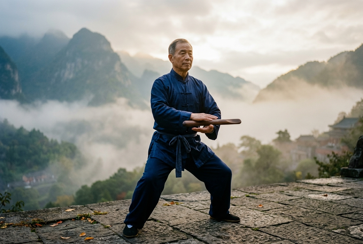 Taiji Ruler Qigong: Bilateral Laogong Magnetic Coupling, Micro-Torsional Fascial Vectoring, and Toroidal Dantian Circulation