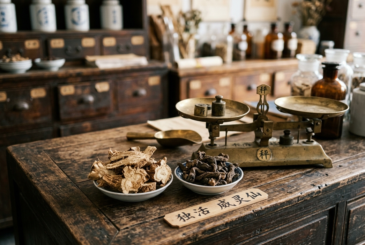 Wind-Damp Dispelling Herbs (Qu Feng Shi Yao) Pharmacodynamics: Governing Bi Syndrome Resolution, Arthralgia Alleviation, Sinew-Bone Strengthening, and Channel Unblocking in Traditional Chinese Medicine
