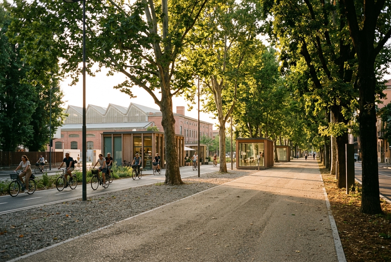 TEK District Di Bologna: L'Ingegneria Del Masterplan Di Via Stalingrado Tra Green Boulevard, Polo Dei Big Data E Mitigazione Microclimatica