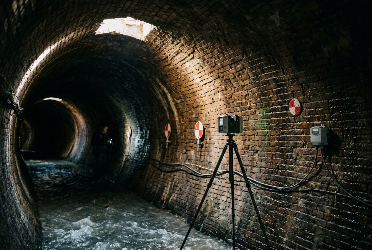 Torrente Aposa: L'Ingegneria Idraulica Ipogea Tra Disaccoppiamento Fognario, Mappatura Geomatica 3D E Difesa Dalle Piene Nel Centro Storico