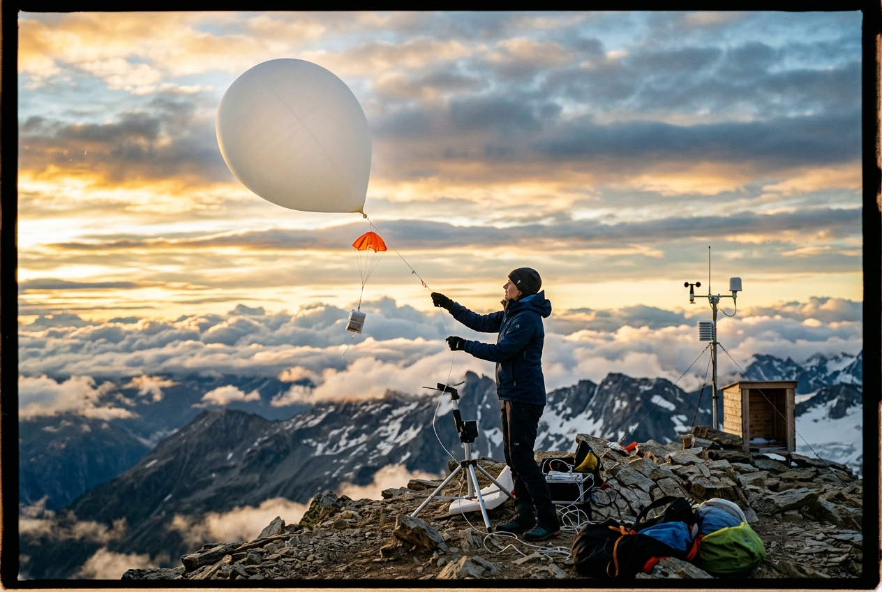 Hypsometric Equation & Geopotential Thickness: How Mean Virtual Temperature Governs Atmospheric Layer Expansion and Synoptic Ridge Heights