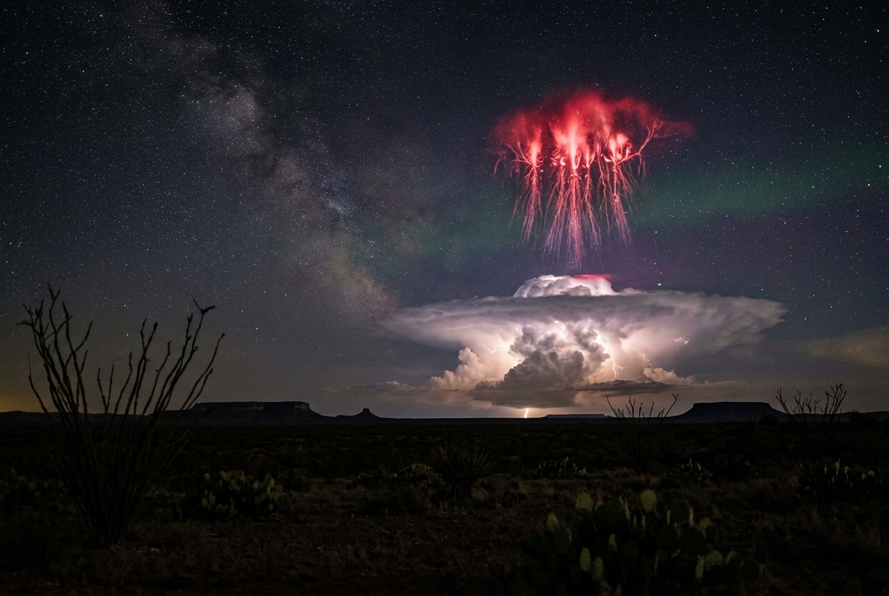 Transient Luminous Events & Red Sprite Dynamics: How Massive Positive Discharges and Mesospheric Dielectric Breakdown Ignite High-Altitude Glows