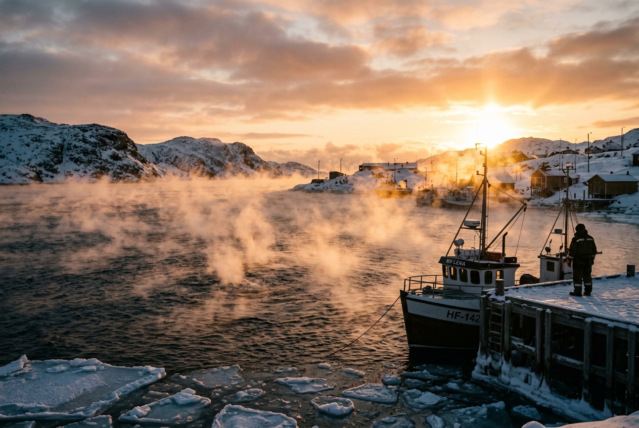 Sea Smoke & Evaporation Fog Dynamics: How Arctic Air Advection and Non-Linear Vapor Mixing Forge Ghostly Steam Plumes
