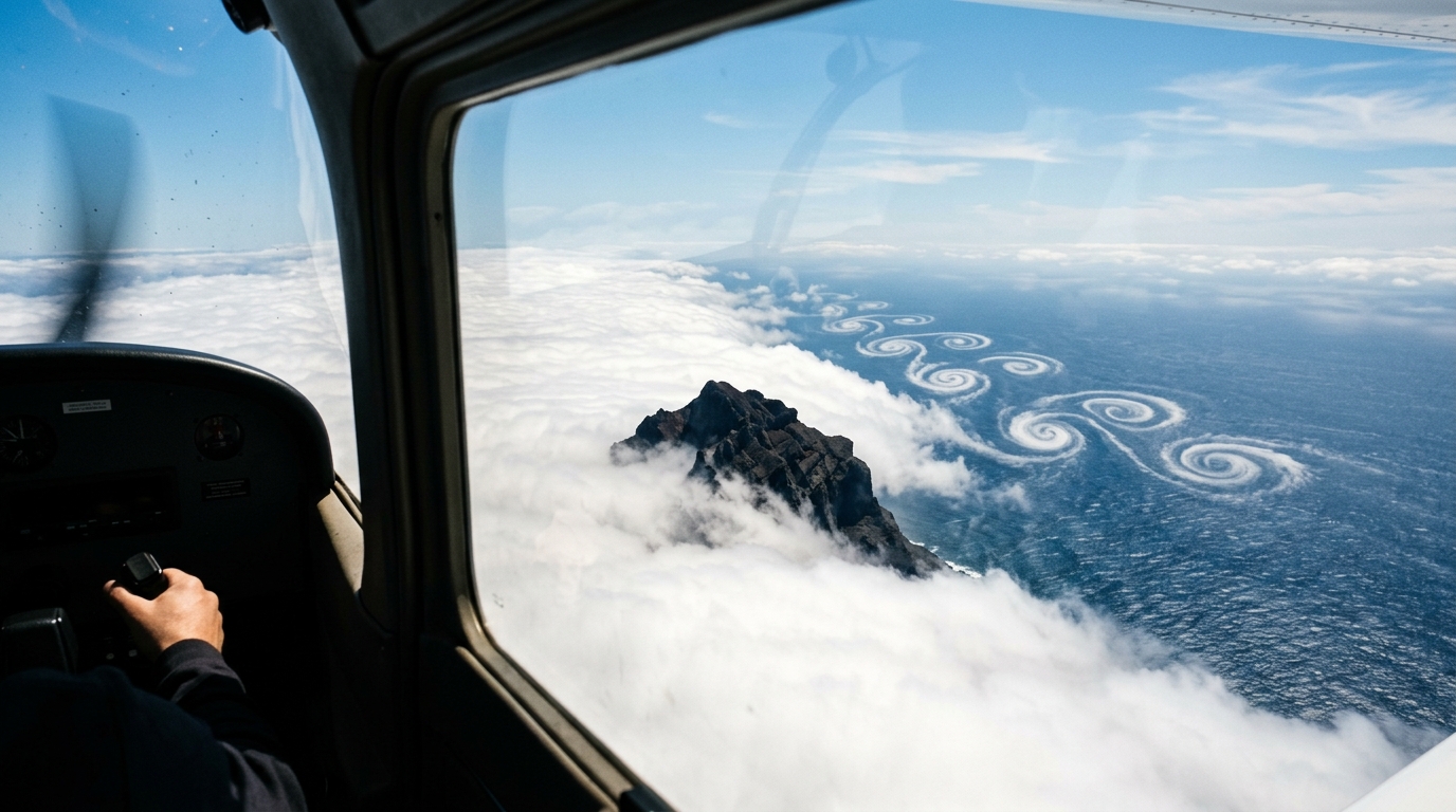 Von Kármán Vortex Streets & Island Wake Dynamics: How Isolated Topography and Reynolds Number Regimes Carve Mesoscale Atmospheric Eddies