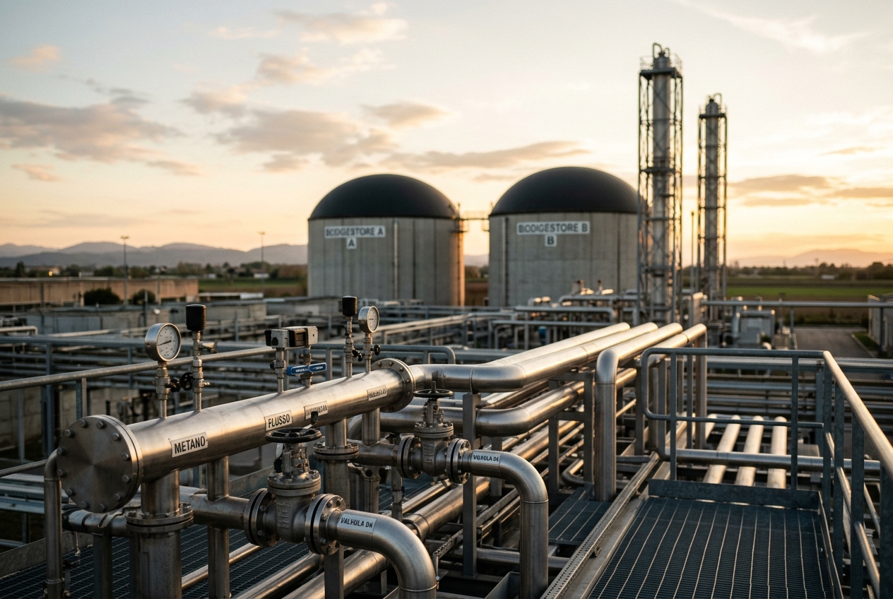 Impianto Di Biometano Di Sant'Agata Bolognese: L'Ingegneria Dell'Economia Circolare Tra Digestione Anaerobica Termofila, Upgrading a Membrane E Decarbonizzazione Dei Trasporti