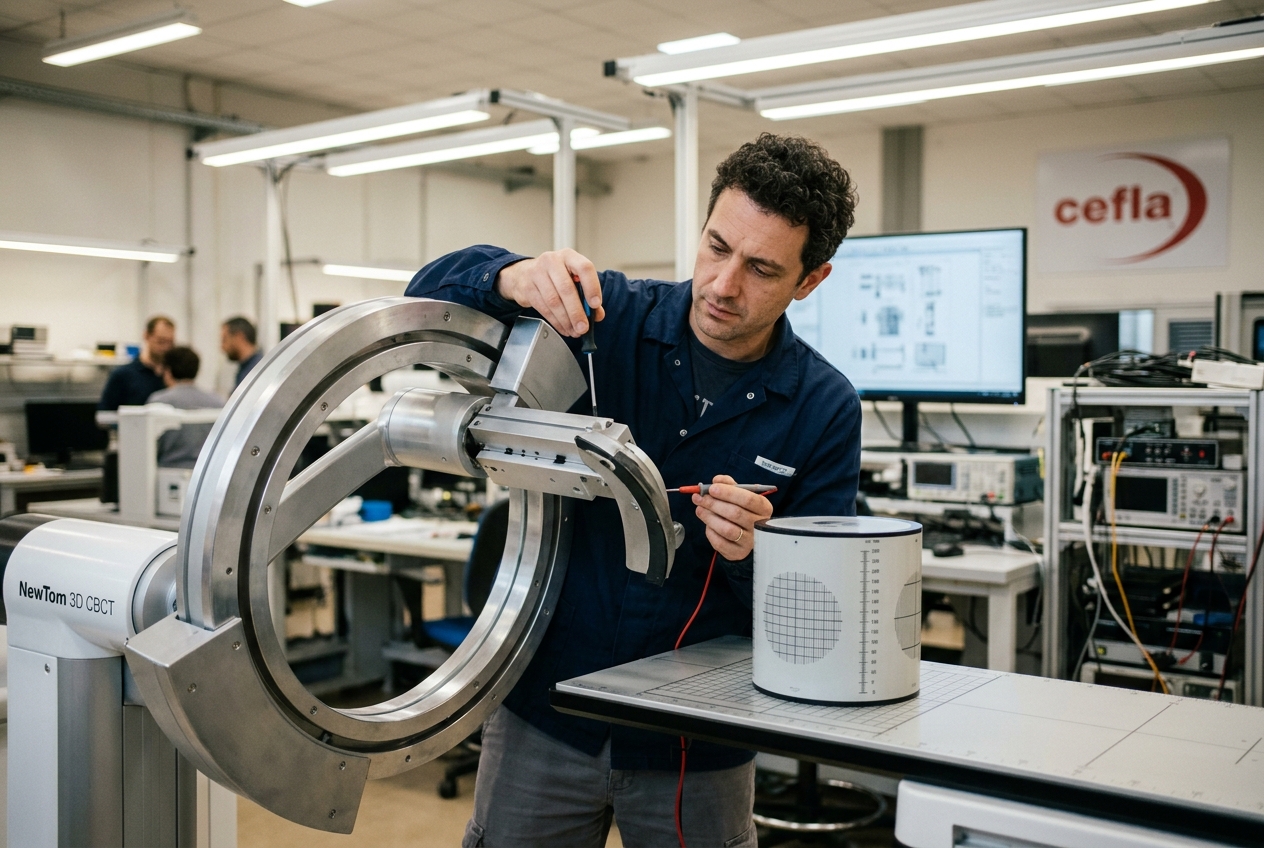 Stabilimento Cefla Di Imola: L'Ingegneria Elettromedicale Tra Tomografia Cone Beam 3D, Unità Odontoiatriche Digitali E Impiantistica Energetica Industriale