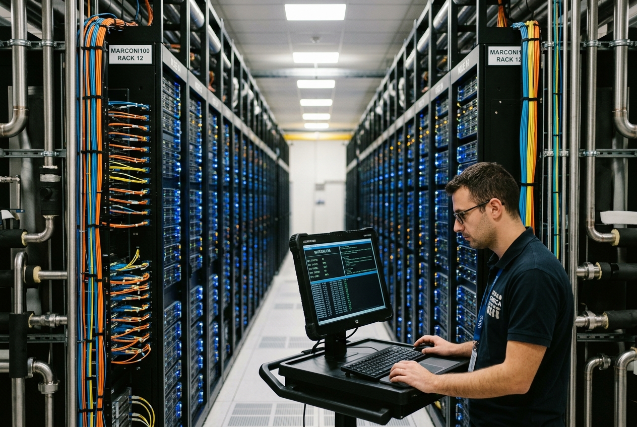 Consorzio CINECA Di Casalecchio Di Reno: L'Ingegneria Del Supercalcolo Tra Architetture Eterogenee GPU, Simulazione Quantistica Ibrida E Sistemi Di Raffreddamento Diretto DLC