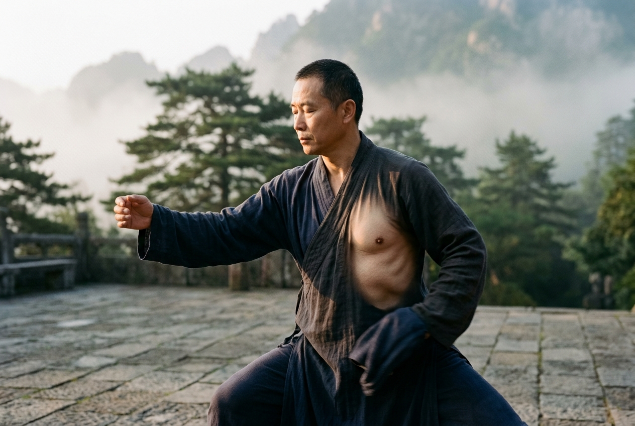 Qimen Cavity Cycle Gate: Submammary Intercostal Fascial Decompression, Hepatic Qi Regulation, and Diaphragmatic Kinetic Expansion in Classical Neigong