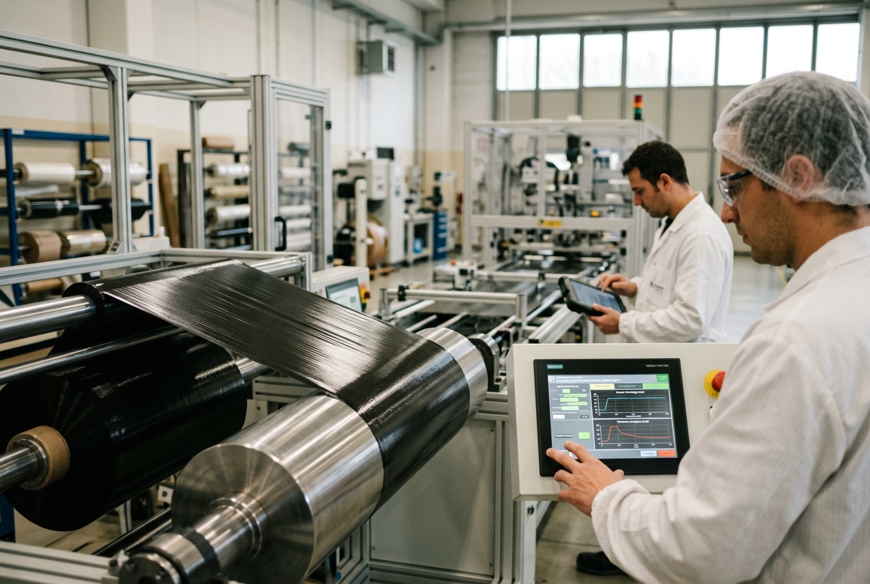 Stabilimento Reglass Di Minerbio: L'Ingegneria Dei Materiali Compositi Tra Fibre Di Carbonio Ad Alto Modulo, Tecnologia Prepreg Sheet-Wrapping E Nanotecnologie Al Grafene