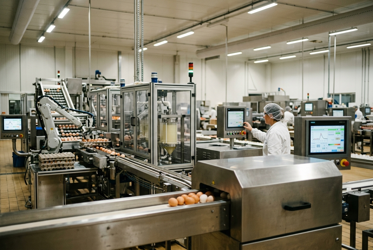 Stabilimento Eurovo Di Mordano: L'Ingegneria Agroindustriale Degli Ovoprodotti Tra Sgusciatura Meccanica Ad Alta Velocità, Pastorizzazione Termica a Flusso Continuo E Frazionamento Proteico