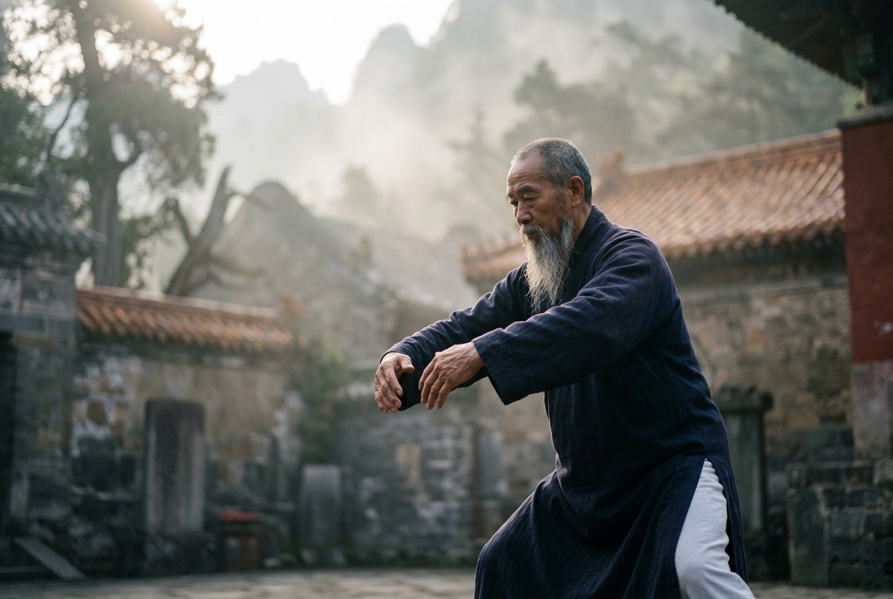 Chen Jian Zhui Zhou Sinking the Shoulders and Dropping the Elbows: Glenohumeral Joint Decompression, Brachial Fascial Elongation, and Kinetic Upper-Limb Rooting in Classical Neigong