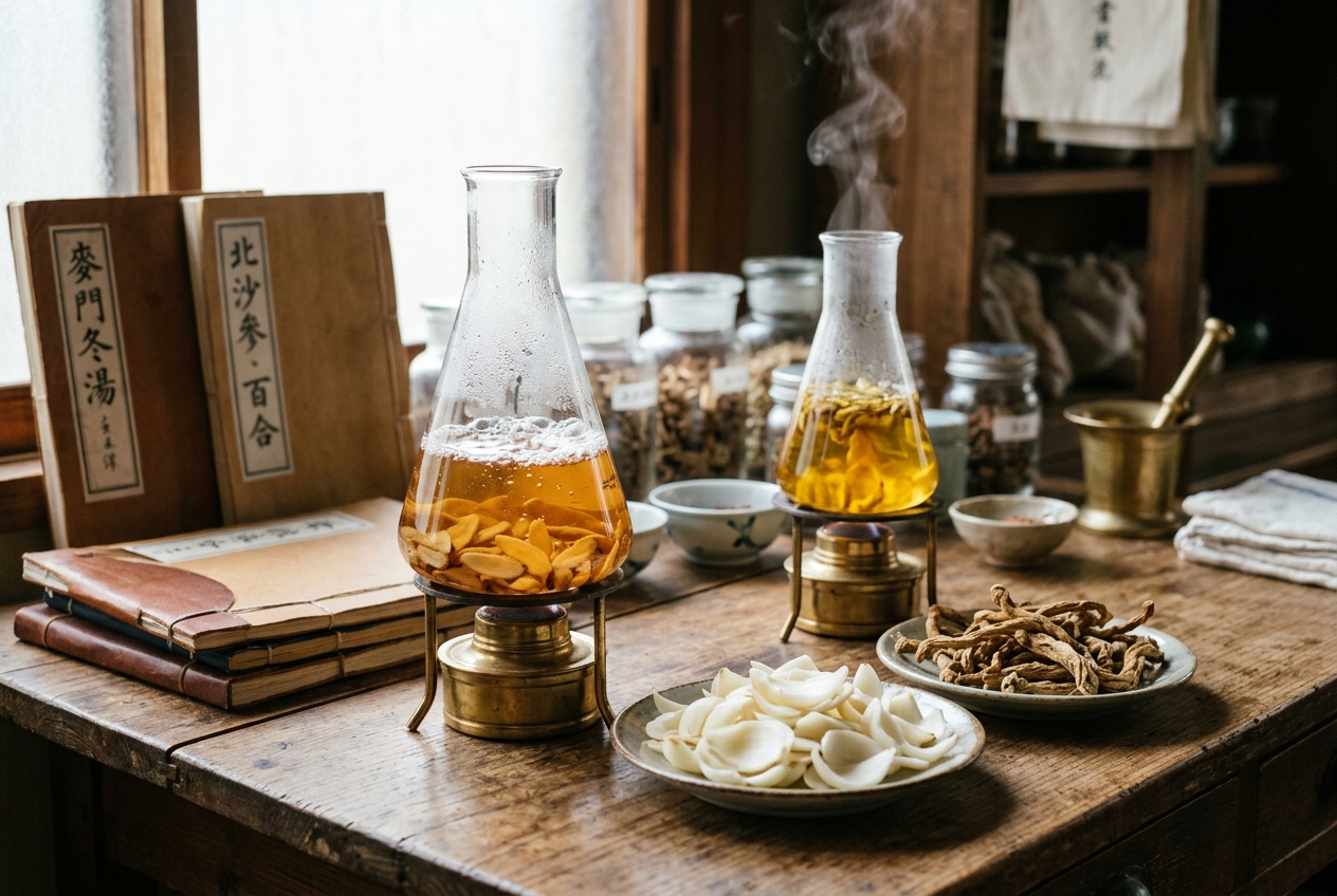Dryness-Clearing Formulas (Zhi Zao Ji) Prescription Dynamics: Governing External Dryness Dispersal, Internal Yin Moistening, Pulmonary Mucociliary Hydration, and Fluid Homeostasis in Traditional Chinese Medicine