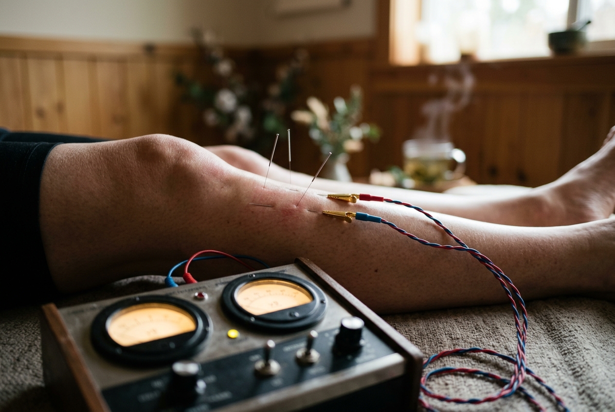 Electroacupuncture Techniques (Dian Zhen Fa) Meridian Dynamics: Governing Waveform Frequency Modulation, Endogenous Opioid Neuropeptide Secretion, Neuromuscular Facilitation, and Analgesic Channel Conduction in Traditional Chinese Medicine
