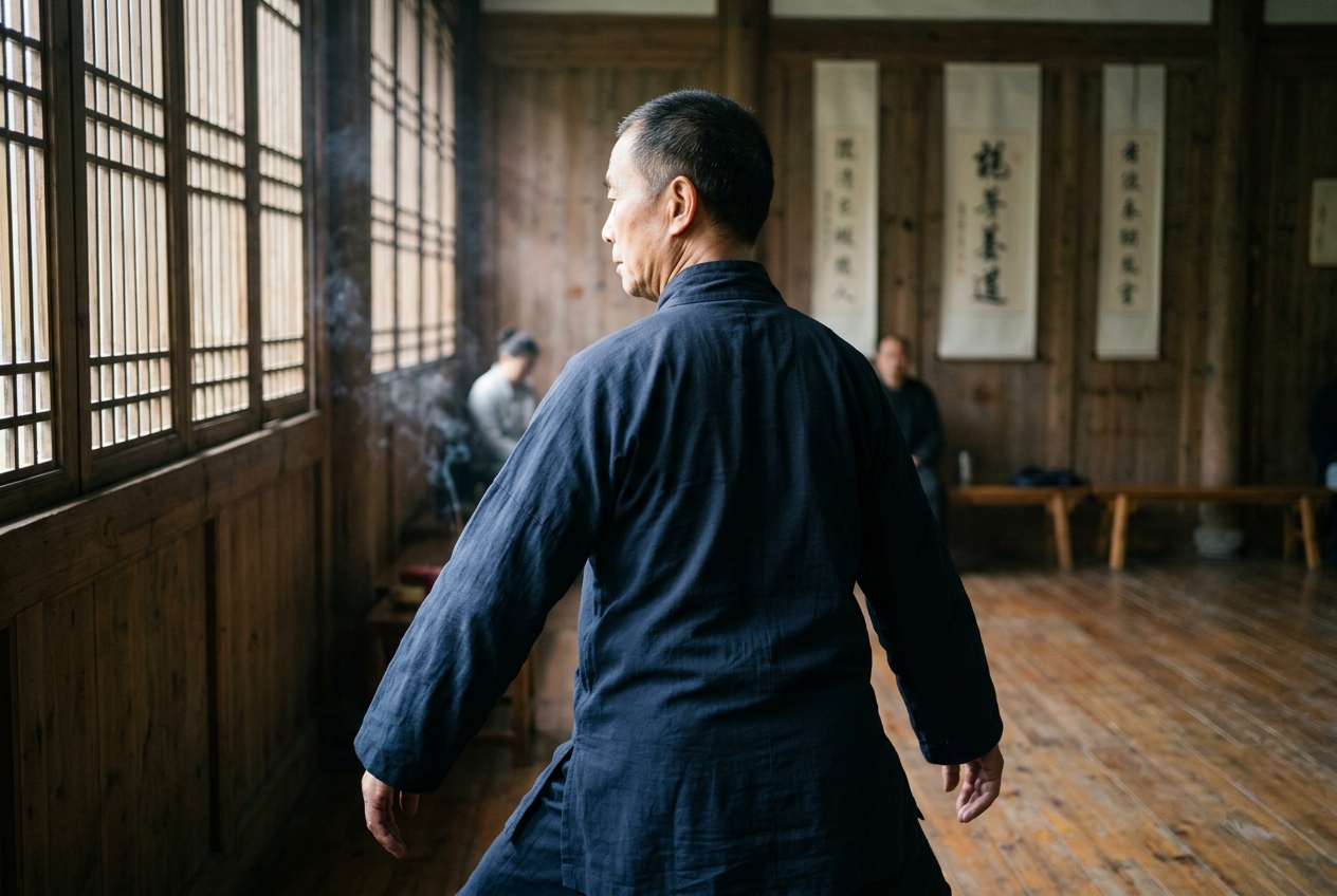Geshu Cavity Diaphragm Shu: Infrascapular Fascial Decompression, Diaphragmatic Kinetic Mobility, and Hematological Qi Regulation in Classical Neigong