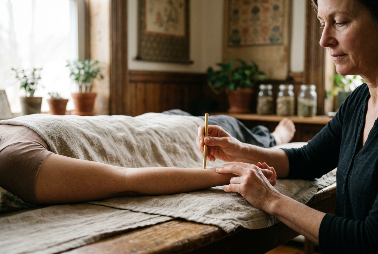Japanese Meridian Therapy: Navigating Five-Phase Sho Vacuity Patterns, Tactile Pulse Diagnostics, and Precision Acupressure Protocols