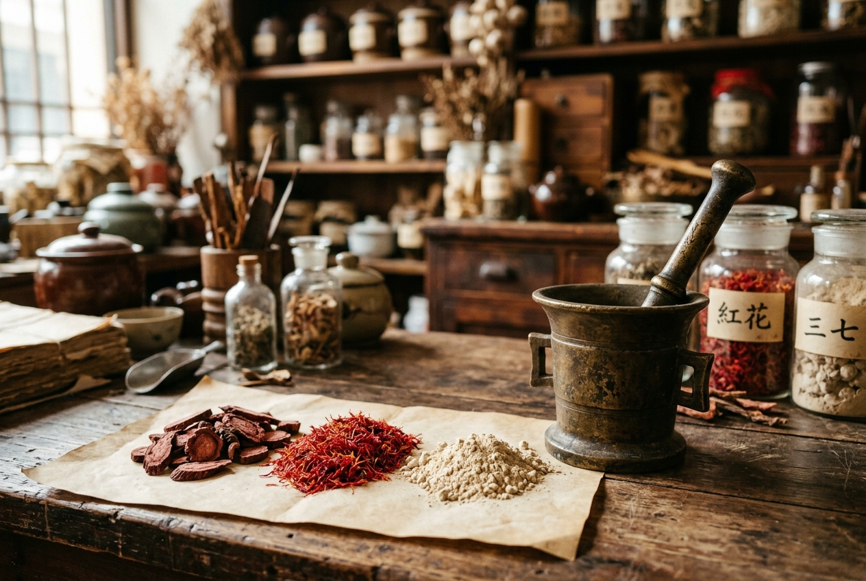 Blood-Regulating Formulas (Li Xue Ji) Prescription Dynamics: Governing Microcirculatory Perfusion, Extravasation Arrest, Thrombosis Dissolution, and Hemorheological Homeostasis in Traditional Chinese Medicine
