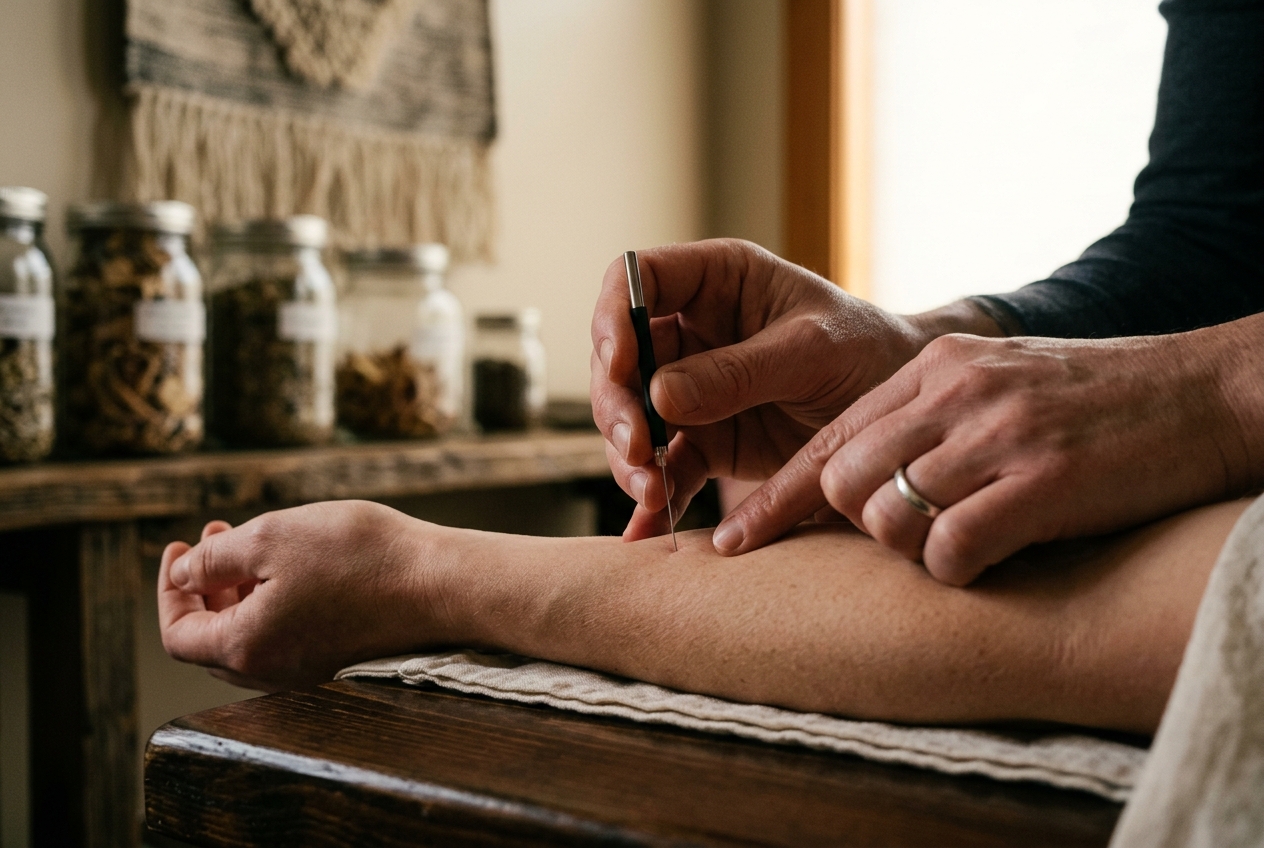 Acupuncture Needling Techniques (Zhen Ci Shou Fa) Meridian Dynamics: Governing Needle Insertion, Deqi Proprioception, Depth-Angle Modulation, and Somatosensory Biomechanical Coupling in Traditional Chinese Medicine
