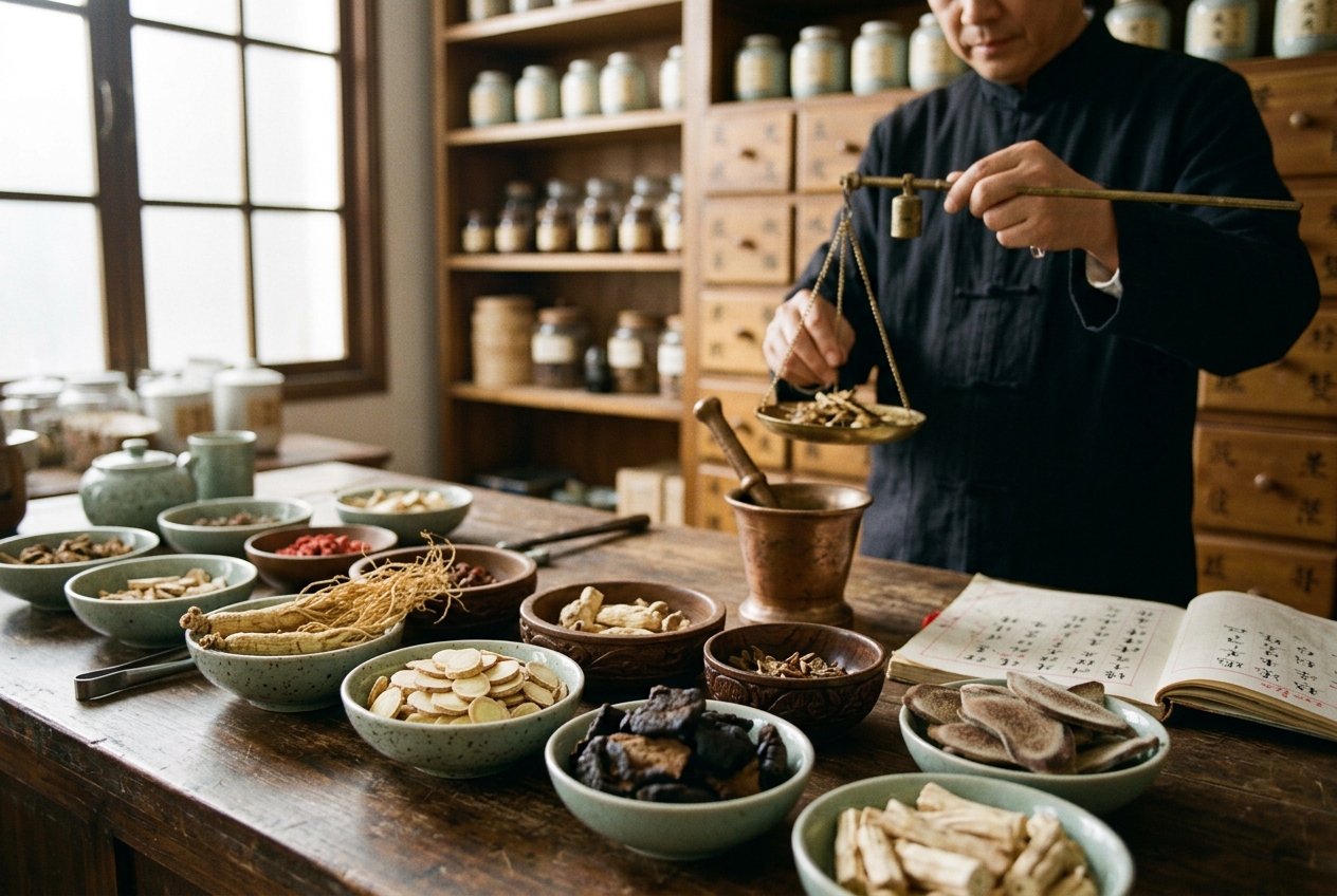 Tonifying Herbs (Bu Yi Yao) Pharmacodynamics: Governing Qi-Blood Replenishment, Yin-Yang Restoration, Adaptive Immunomodulation, and Visceral Debility in Traditional Chinese Medicine