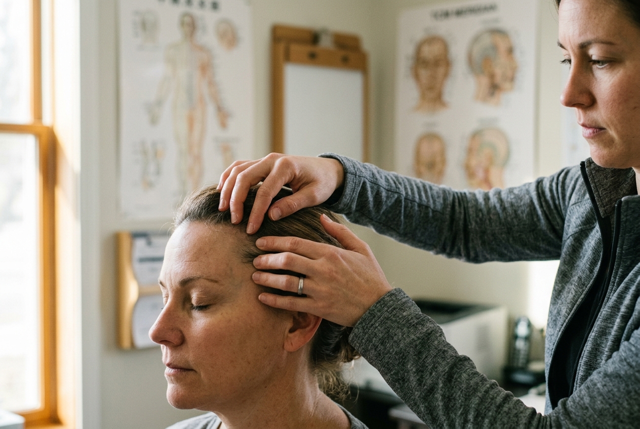 Yamamoto New Scalp Acupuncture: Navigating Basic and Ypsilon Somatotopic Topography, Cervical Diagnostic Zones, and Precision Acupressure Protocols