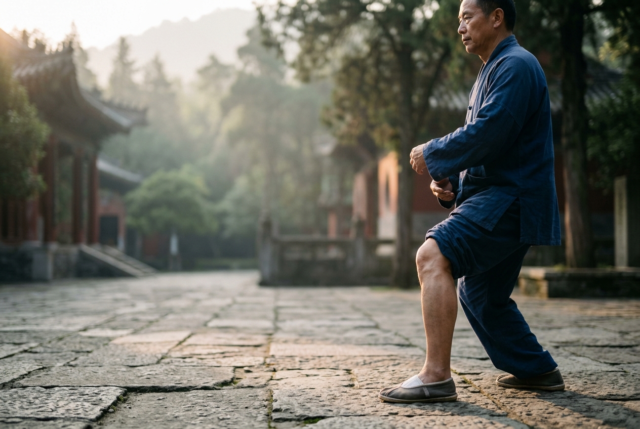 Yinlingquan Cavity Yin Mound Spring: Medial Tibial Fascial Decompression, Spleen Fluid Transformation, and Deep Kinetic Chain Integration in Classical Neigong