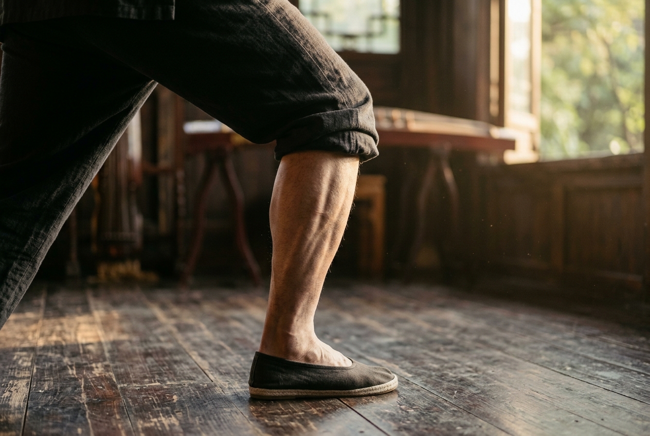 Zusanli Cavity Leg Three Miles: Tibial Fascial Decompression, Post-Heaven Qi Fortification, and Anterior Kinetic Chain Integration in Classical Neigong
