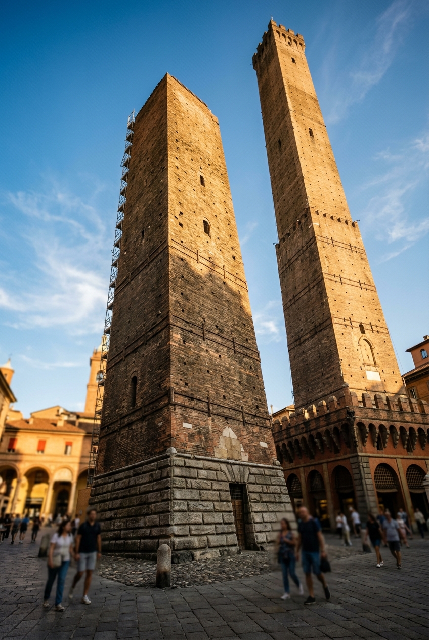 Torre Garisenda: Il Cedimento Strutturale Del Duecento, Il Mozzamento Del 1351 E La Genesi Del Mito Urbano a Bologna